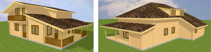 Otros modelos configurables casas de madera
